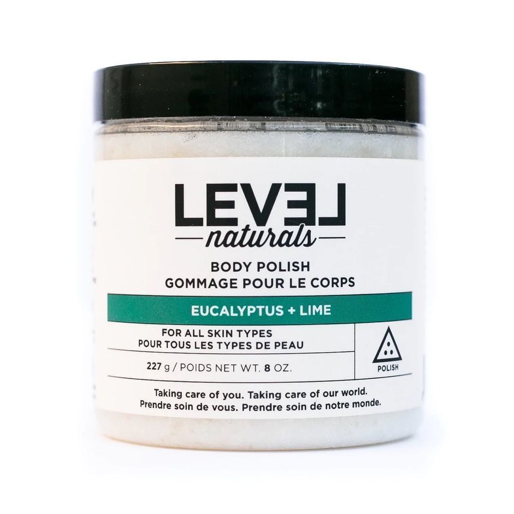 NWT Level Naturals Eucalyptus + Lime Body Polish